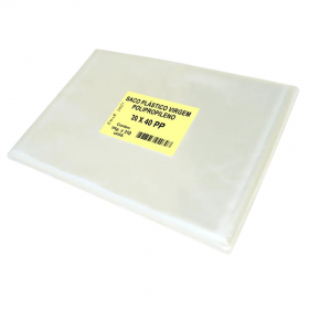 Saco Liso PP 20 x 40 cm sem...