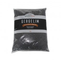 GERGELIM PRETO SESAMO 1KG