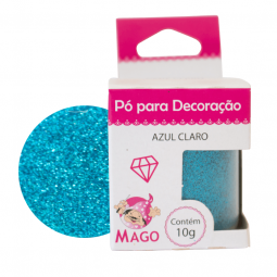 PO P/ DECORACAO AZUL CLARO...