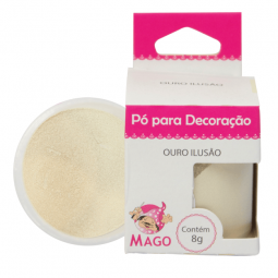 PO P/ DECORACAO OURO ILUSAO...