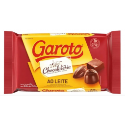 CHOCOLATE AO LEITE GAROTO...