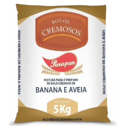 BOLO CREMOSO BANANA/AVEIA...