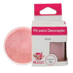 PO P/ DECORACAO ROSA 8GR
