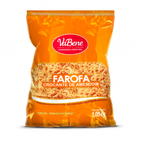 Farofa Crocante de Amendoim...