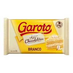 CHOCOLATE BRANCO GAROTO 2,1KG