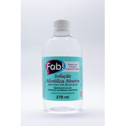 SOLUCAO ALCOOLICA NEUTRA 270ML