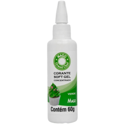 CORANTE SOFT GEL VERDE MAGO...
