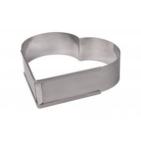 Aro Inox Regulável Coração...