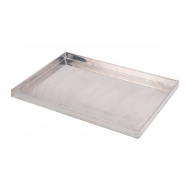 Bandeja Inox com Canto Liso...