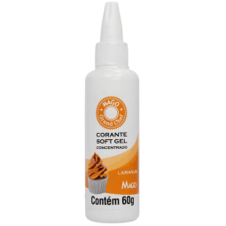 CORANTE SOFT GEL LARANJA...
