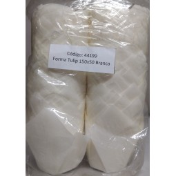 FORMA TULIP 15X5 BRANCA...