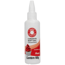 CORANTE SOFT GEL VERMELHO...