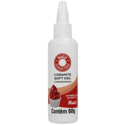 CORANTE SOFTGEL VERMEL...